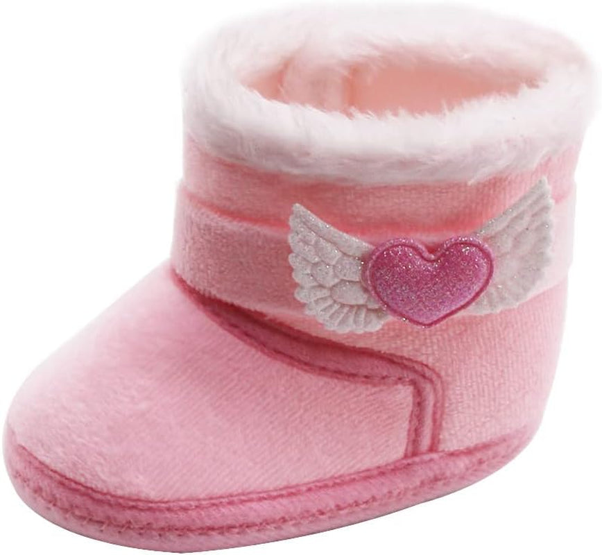 Infant Snow Boots Newborn Booties Toddler First Walkers Baby Girls Boys Crib Shoes Winter Warm Prewalker Non-Slip Footwear(Pink,9-12 Months)Alker Baby Girl Robe Toddler Girls 2T Socks Girl Toddler Bedroom Set Baby Winter Clothes Girl 2T Clothes for Girls