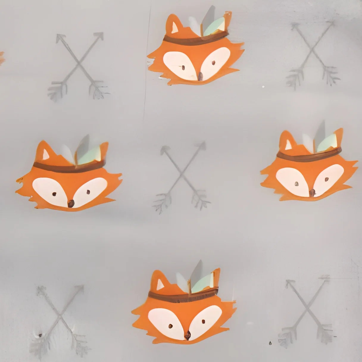 Baby Boy Cotton Flannel Receiving Blankets, Wild Free, One Size