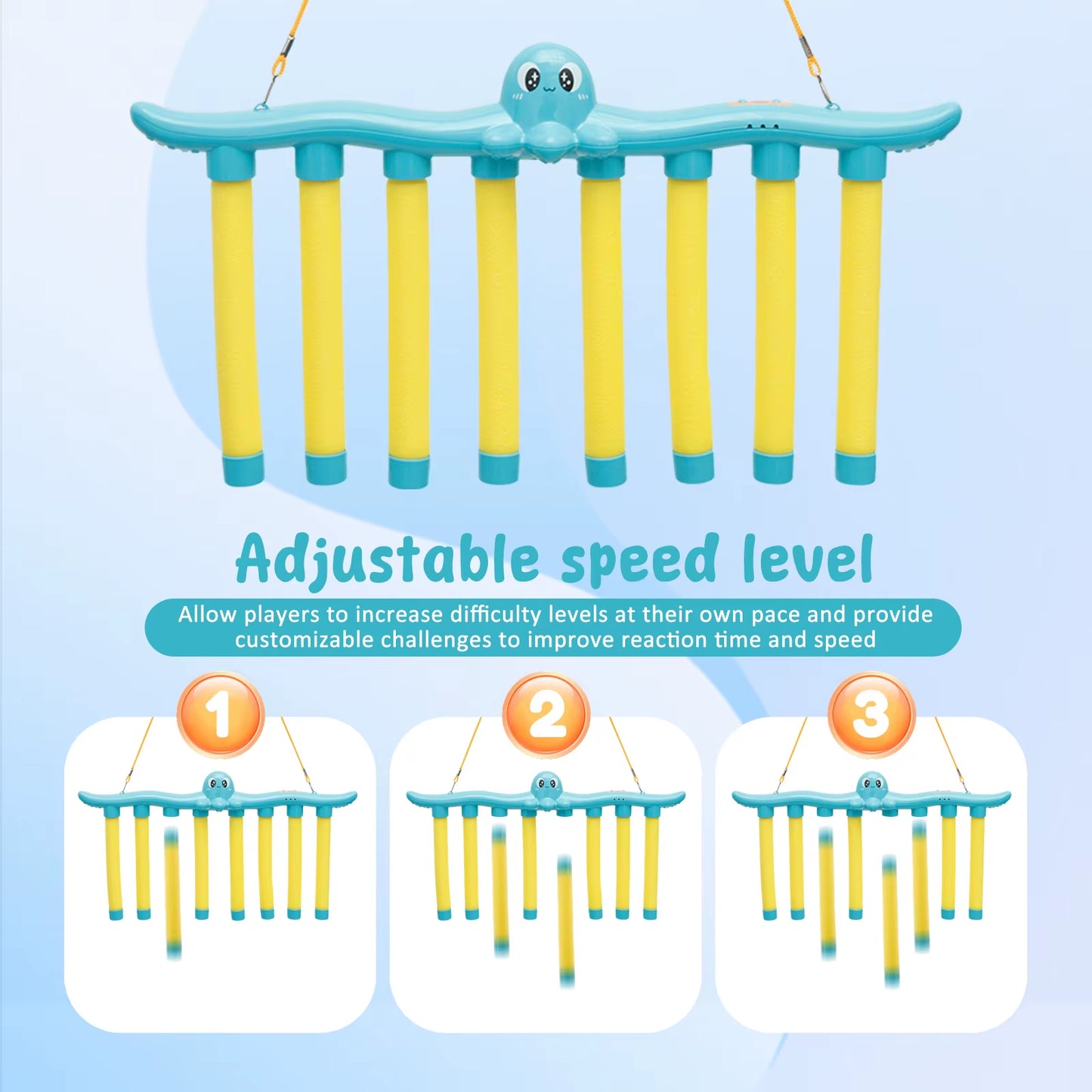 Falling Sticks Reaction Training Game for Kids - Interactive Parent-Child Educational Toy